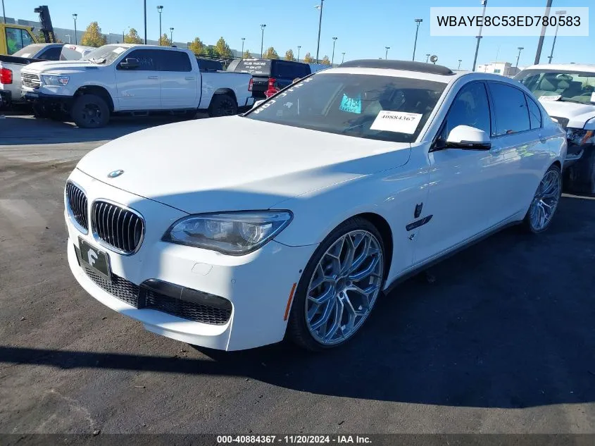 2014 BMW Alpina B7 VIN: WBAYE8C53ED780583 Lot: 40884367