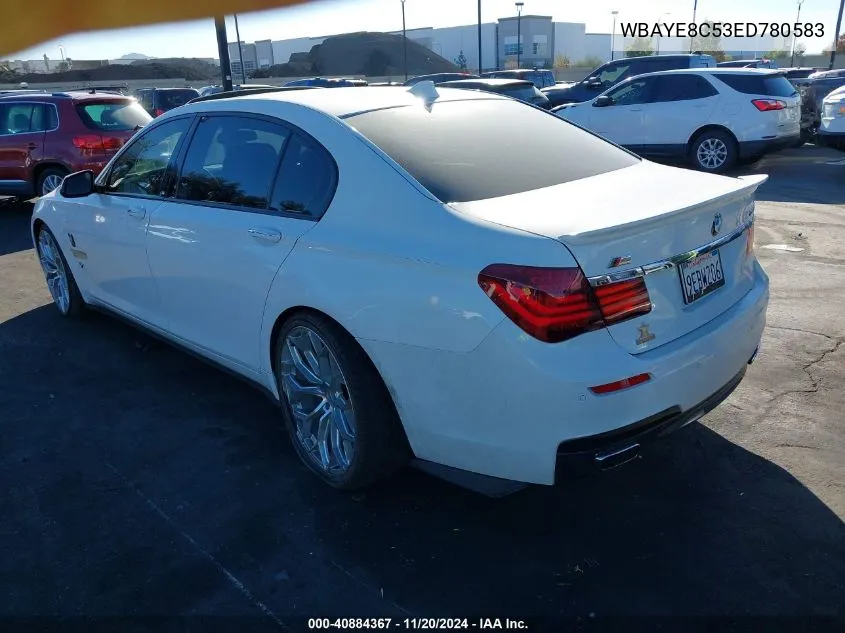 2014 BMW Alpina B7 VIN: WBAYE8C53ED780583 Lot: 40884367