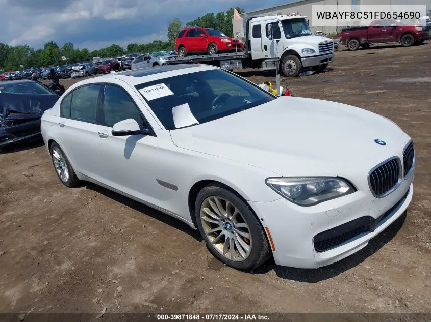 WBAYF8C51FD654690 2015 BMW 750Li xDrive