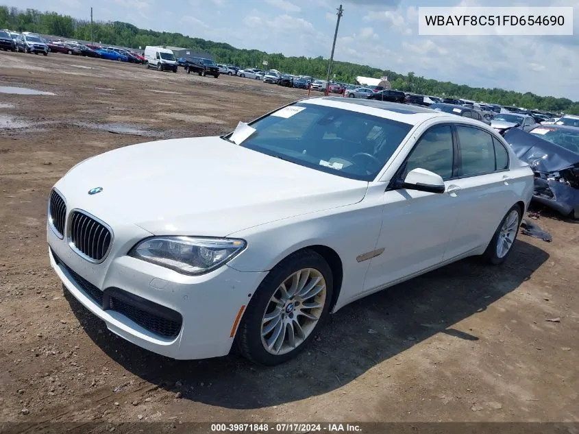 WBAYF8C51FD654690 2015 BMW 750Li xDrive