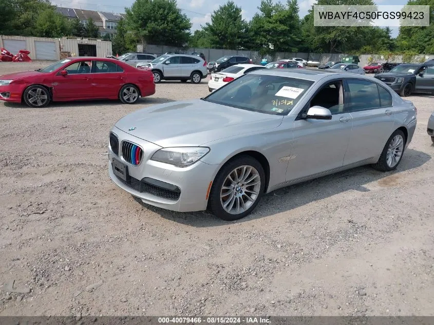 WBAYF4C50FGS99423 2015 BMW 740Li xDrive