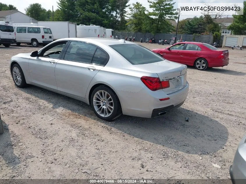 WBAYF4C50FGS99423 2015 BMW 740Li xDrive