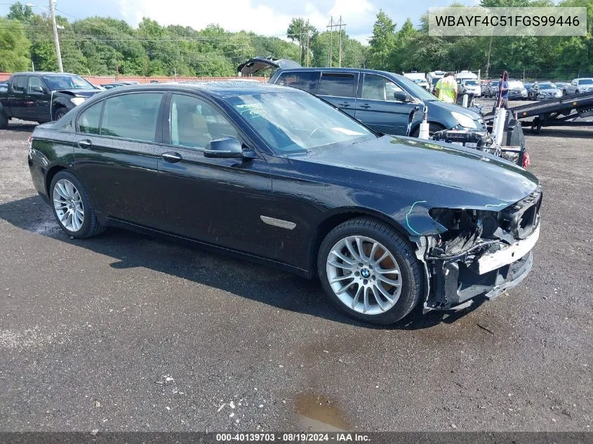 WBAYF4C51FGS99446 2015 BMW 740Li xDrive