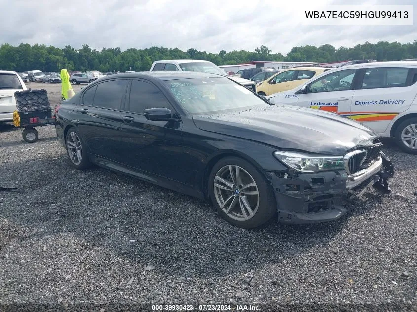 WBA7E4C59HGU99413 2017 BMW 740I xDrive