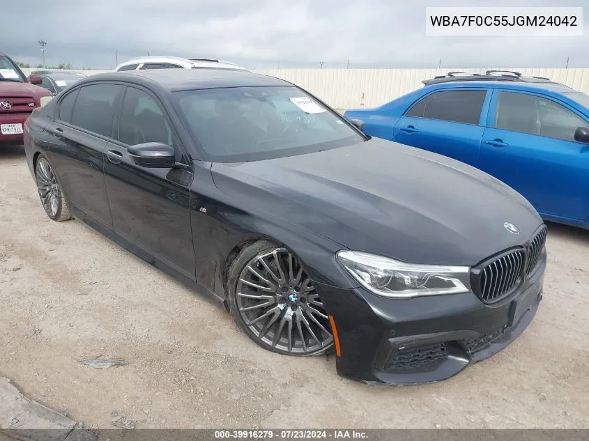 WBA7F0C55JGM24042 2018 BMW 750I