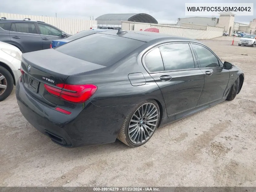 WBA7F0C55JGM24042 2018 BMW 750I