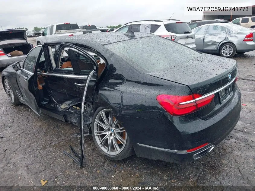 WBA7E2C59JG741773 2018 BMW 740I