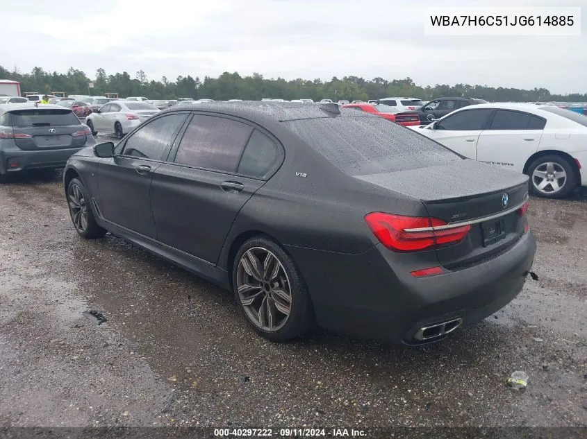 WBA7H6C51JG614885 2018 BMW M760I Xi