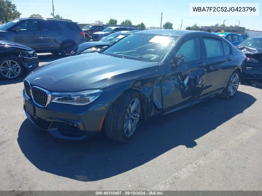 WBA7F2C52JG423796 2018 BMW 750I xDrive