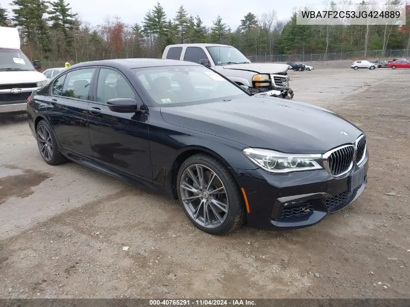 2018 BMW Alpina B7 xDrive VIN: WBA7F2C53JG424889 Lot: 40765291