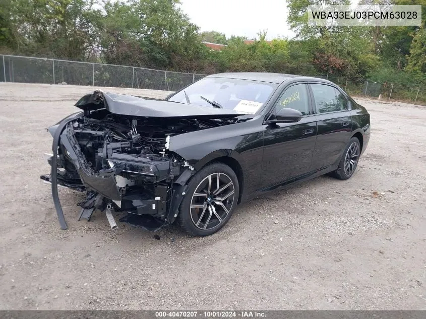 2023 BMW 760 I xDrive VIN: WBA33EJ03PCM63028 Lot: 40470207