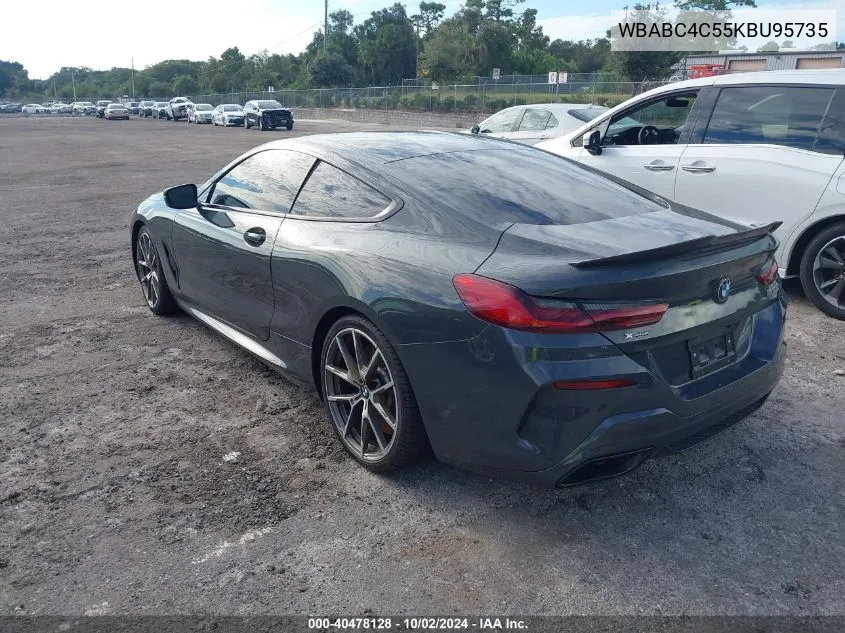 WBABC4C55KBU95735 2019 BMW M850I xDrive