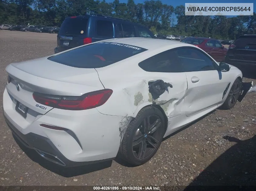 WBAAE4C08RCP85644 2024 BMW 840 I xDrive