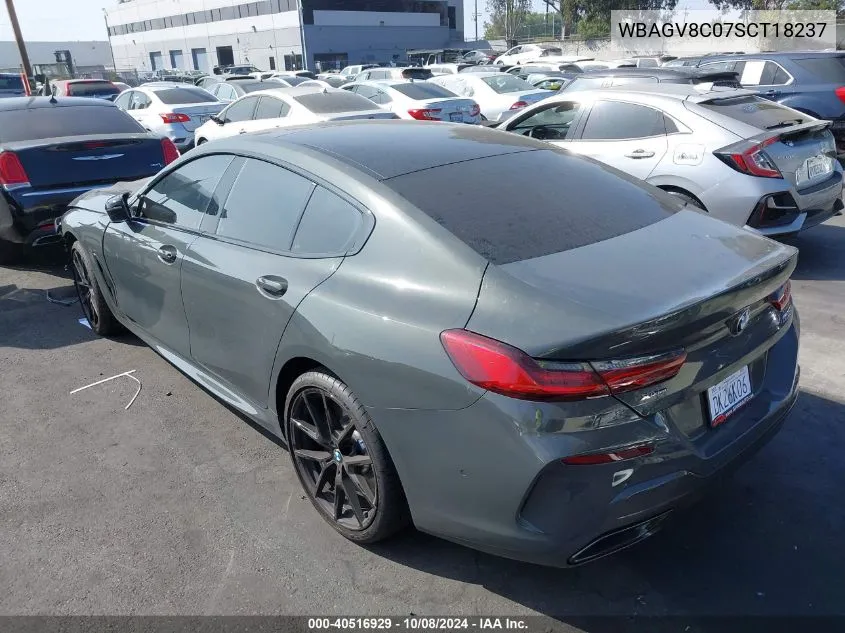 2025 BMW M850Xi VIN: WBAGV8C07SCT18237 Lot: 40516929