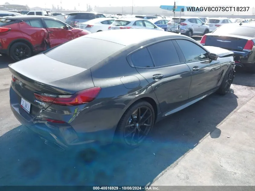 2025 BMW M850Xi VIN: WBAGV8C07SCT18237 Lot: 40516929