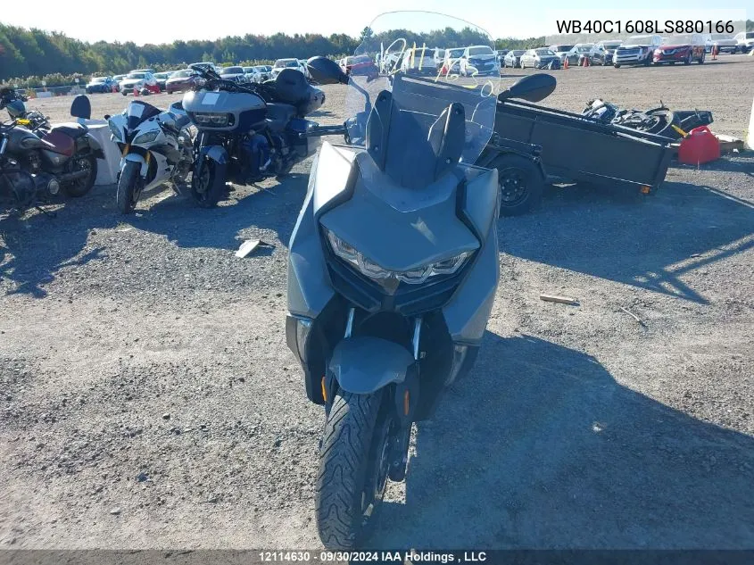 2020 BMW C 400 Gt VIN: WB40C1608LS880166 Lot: 12114630