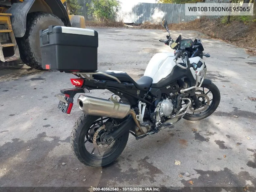 WB10B1800N6E95065 2022 BMW F 750 Gs