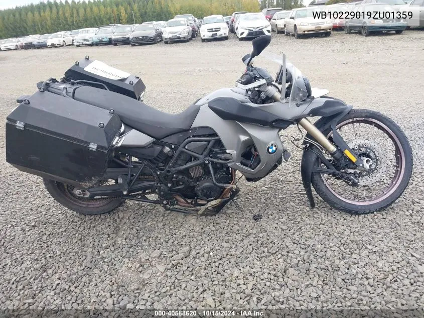 WB10229019ZU01359 2009 BMW F800 Gs