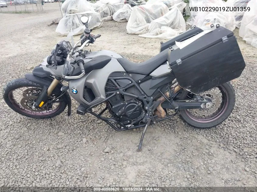 WB10229019ZU01359 2009 BMW F800 Gs