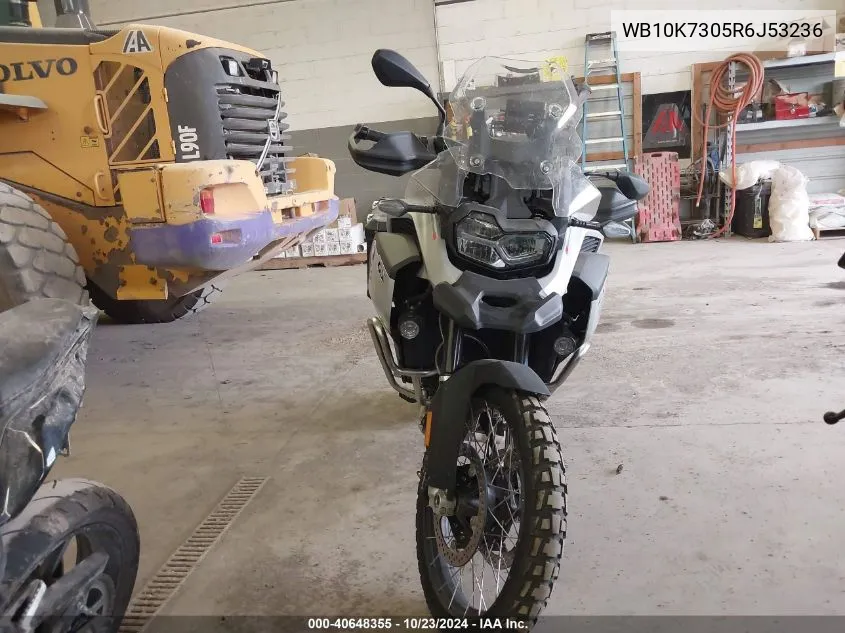 2024 BMW F 900 Gs Adventure VIN: WB10K7305R6J53236 Lot: 40648355