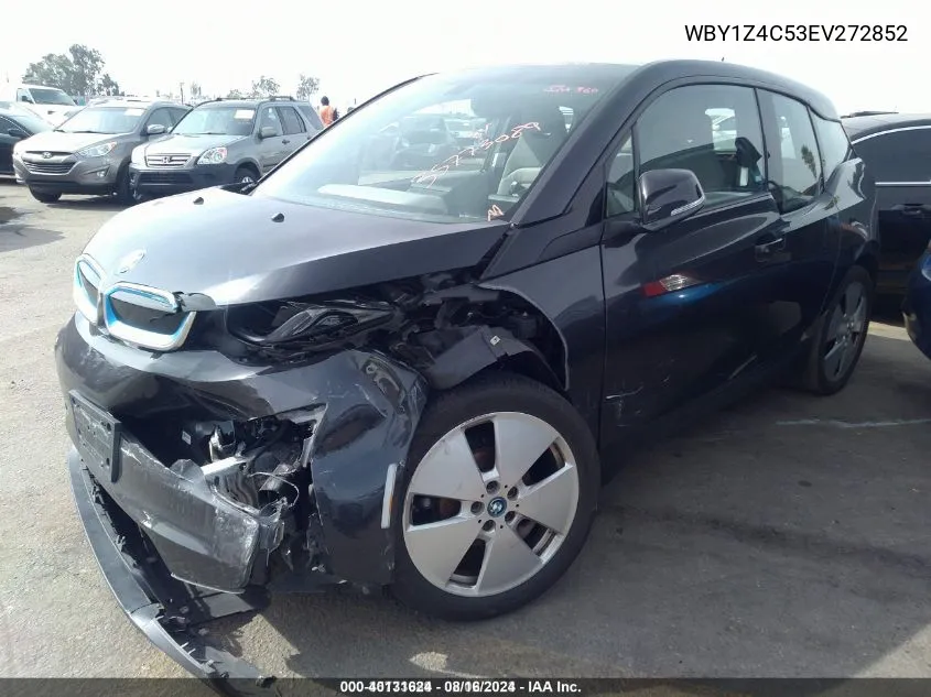 2014 BMW I3 Base W/Range Extender VIN: WBY1Z4C53EV272852 Lot: 40131624