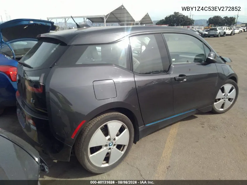 2014 BMW I3 Base W/Range Extender VIN: WBY1Z4C53EV272852 Lot: 40131624