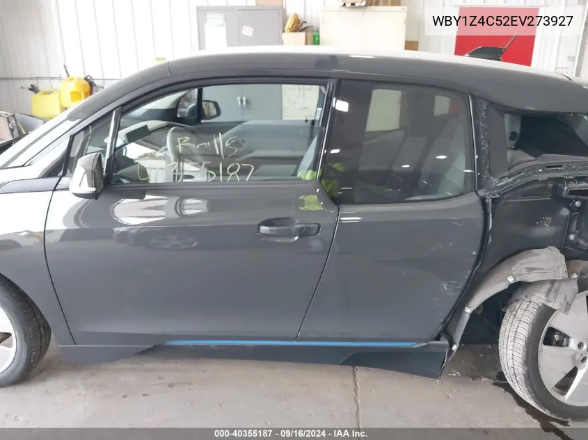 2014 BMW I3 Base W/Range Extender VIN: WBY1Z4C52EV273927 Lot: 40355187