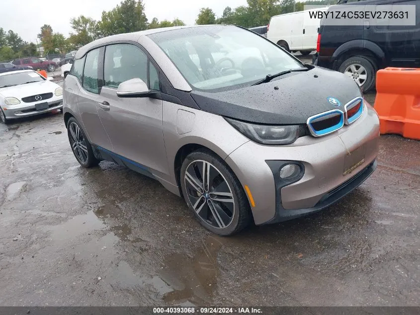 2014 BMW I3 Base W/Range Extender VIN: WBY1Z4C53EV273631 Lot: 40393068