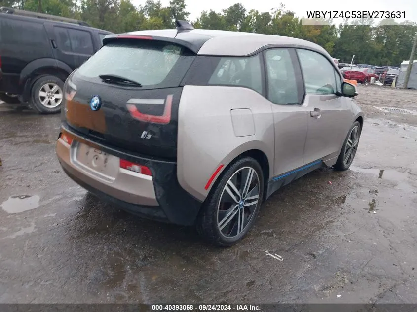 2014 BMW I3 Base W/Range Extender VIN: WBY1Z4C53EV273631 Lot: 40393068