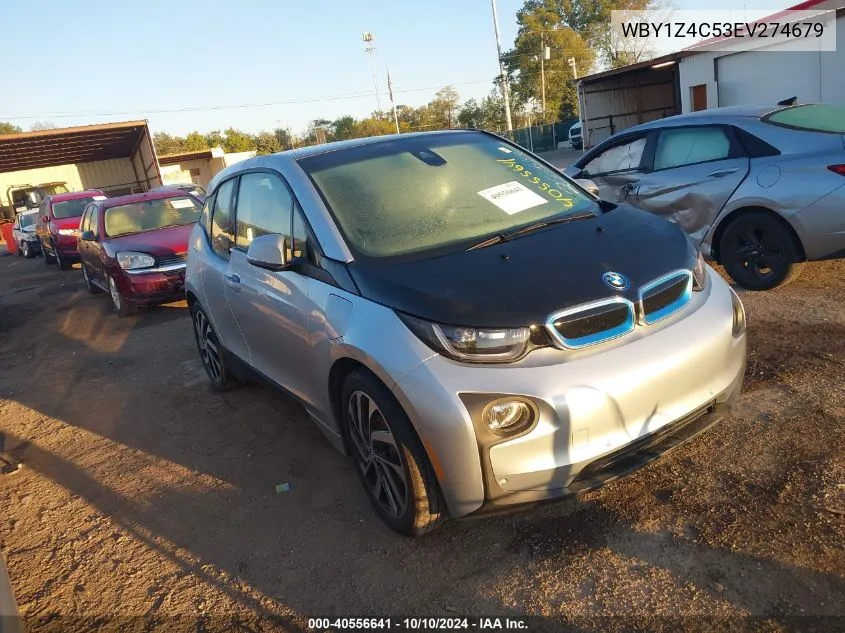 2014 BMW I3 Base W/Range Extender VIN: WBY1Z4C53EV274679 Lot: 40556641