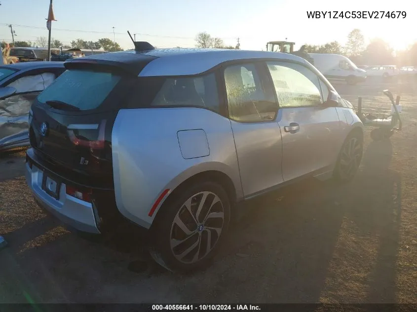 2014 BMW I3 Base W/Range Extender VIN: WBY1Z4C53EV274679 Lot: 40556641