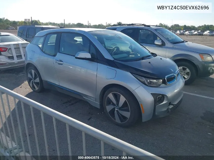 2014 BMW I3 Base W/Range Extender VIN: WBY1Z4C50EVX62696 Lot: 40643575