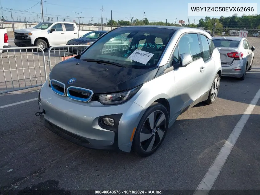 2014 BMW I3 Base W/Range Extender VIN: WBY1Z4C50EVX62696 Lot: 40643575