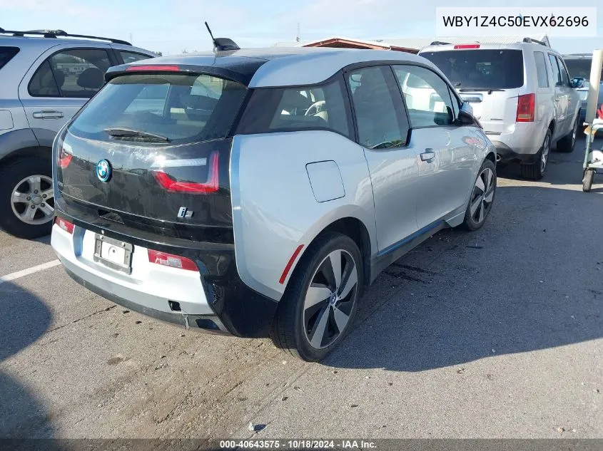 2014 BMW I3 Base W/Range Extender VIN: WBY1Z4C50EVX62696 Lot: 40643575