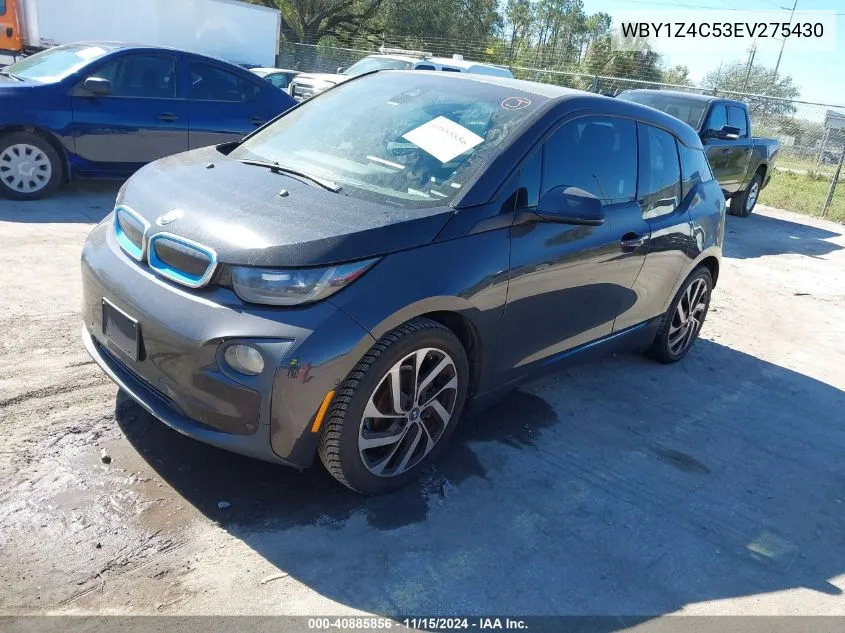 2014 BMW I3 Base W/Range Extender VIN: WBY1Z4C53EV275430 Lot: 40885856