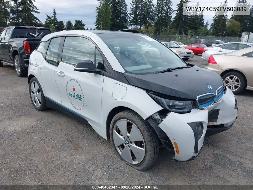 2015 BMW I3 Base W/Range Extender VIN: WBY1Z4C59FV503089 Lot: 40452347