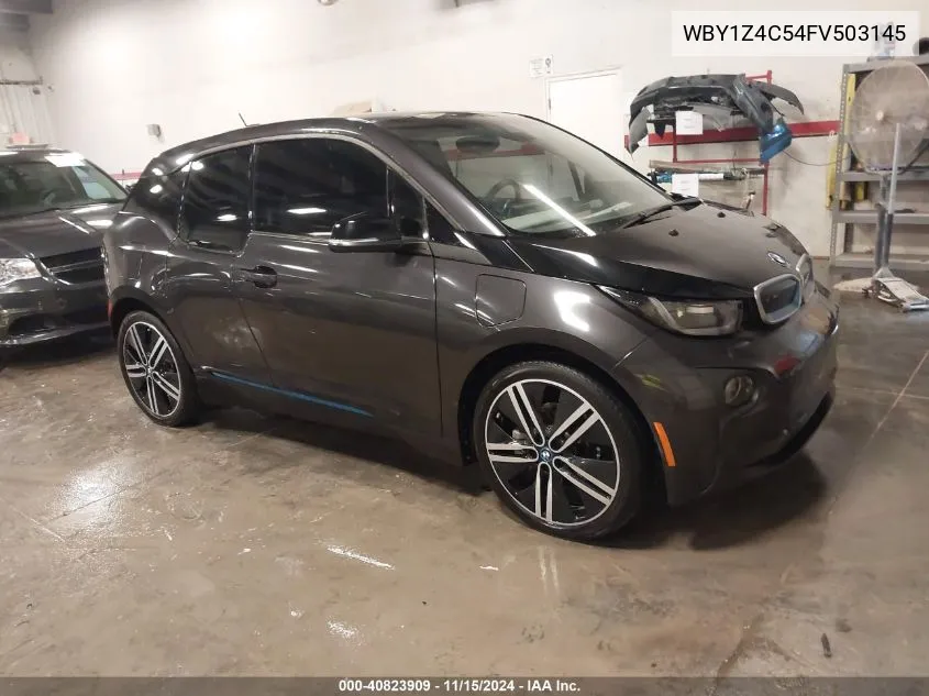 2015 BMW I3 Base W/Range Extender VIN: WBY1Z4C54FV503145 Lot: 40823909