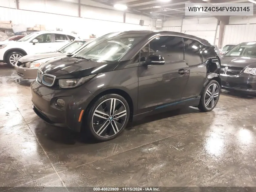 2015 BMW I3 Base W/Range Extender VIN: WBY1Z4C54FV503145 Lot: 40823909