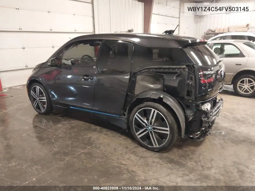 2015 BMW I3 Base W/Range Extender VIN: WBY1Z4C54FV503145 Lot: 40823909