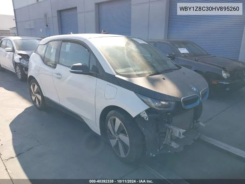 2017 BMW I3 94 Ah W/Range Extender VIN: WBY1Z8C30HV895260 Lot: 40392338