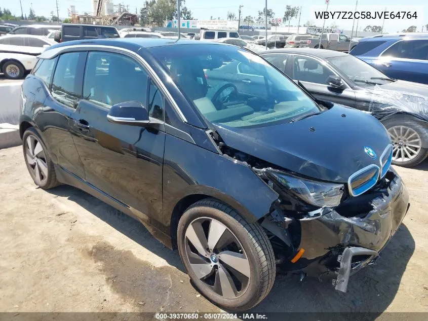 2018 BMW I3 94Ah VIN: WBY7Z2C58JVE64764 Lot: 39370650