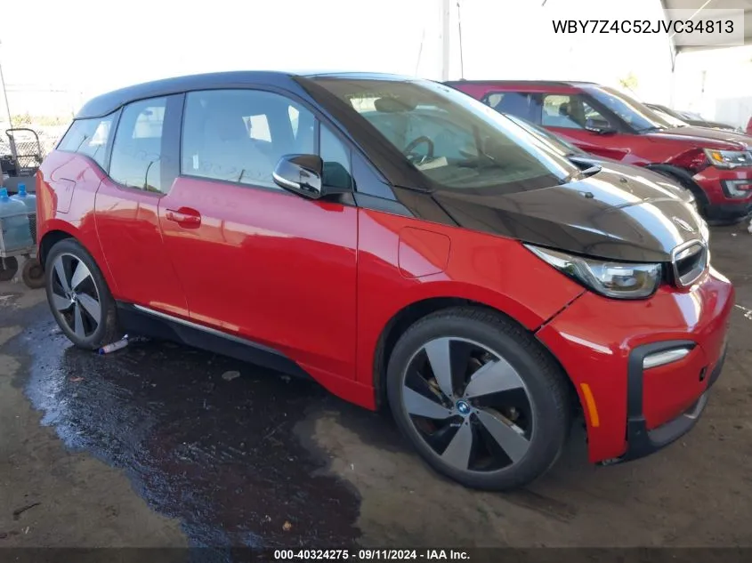 WBY7Z4C52JVC34813 2018 BMW I3 94Ah W/Range Extender