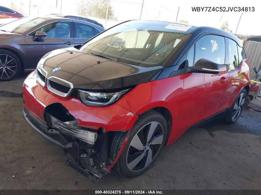 WBY7Z4C52JVC34813 2018 BMW I3 94Ah W/Range Extender