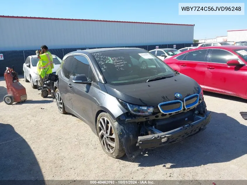 2018 BMW I3 Rex VIN: WBY7Z4C56JVD96248 Lot: 40462093