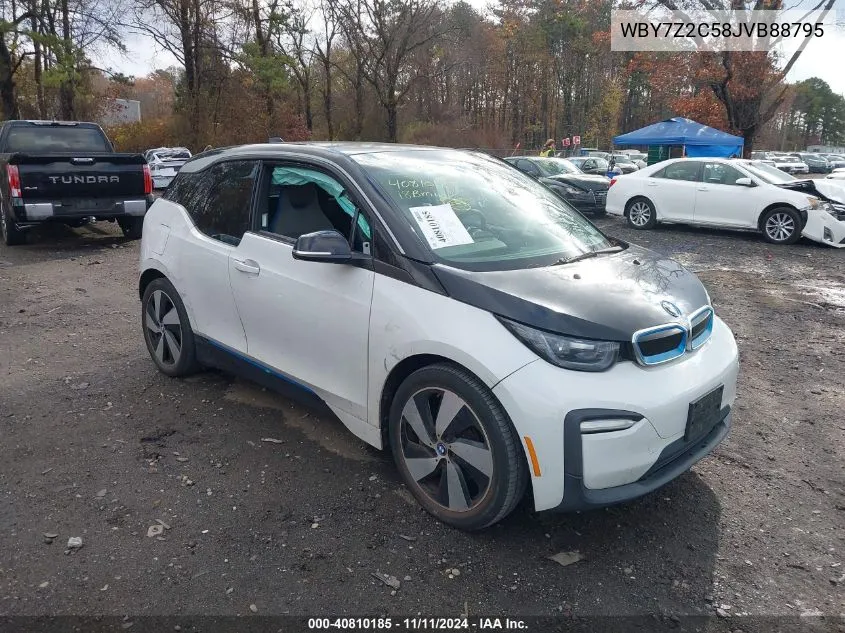 2018 BMW I3 94Ah VIN: WBY7Z2C58JVB88795 Lot: 40810185