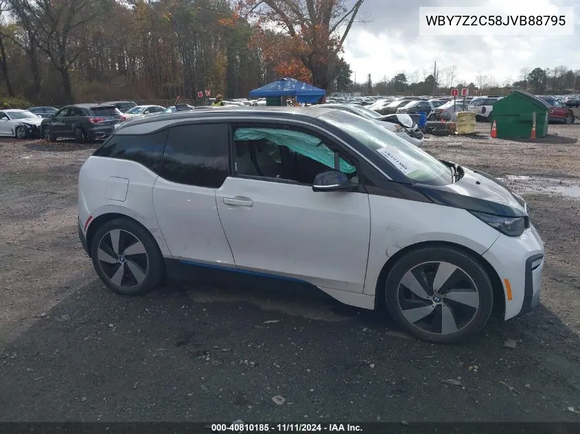 2018 BMW I3 94Ah VIN: WBY7Z2C58JVB88795 Lot: 40810185