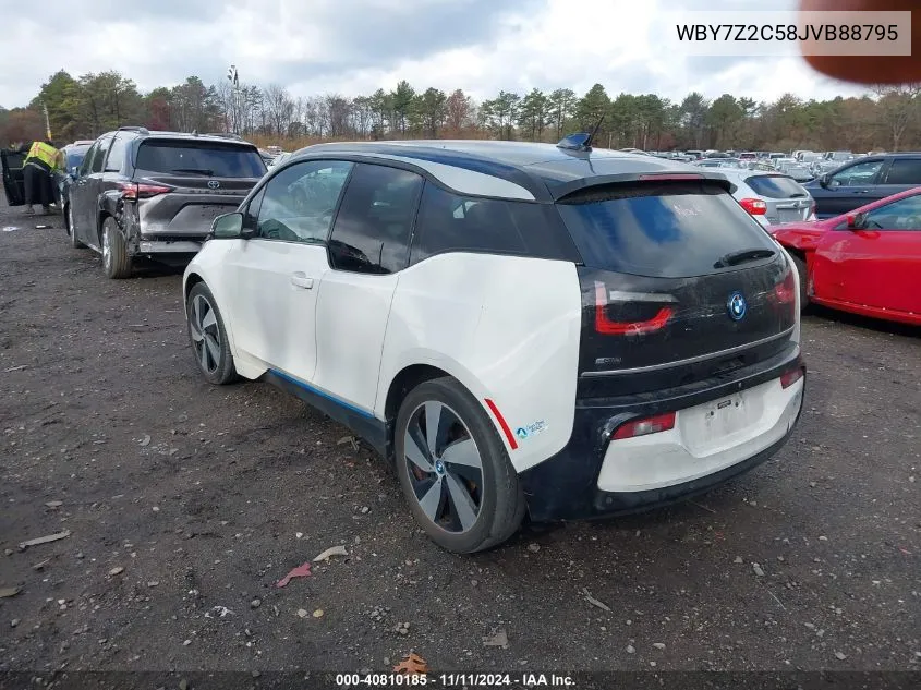 2018 BMW I3 94Ah VIN: WBY7Z2C58JVB88795 Lot: 40810185