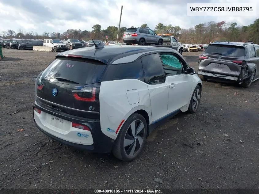 2018 BMW I3 94Ah VIN: WBY7Z2C58JVB88795 Lot: 40810185