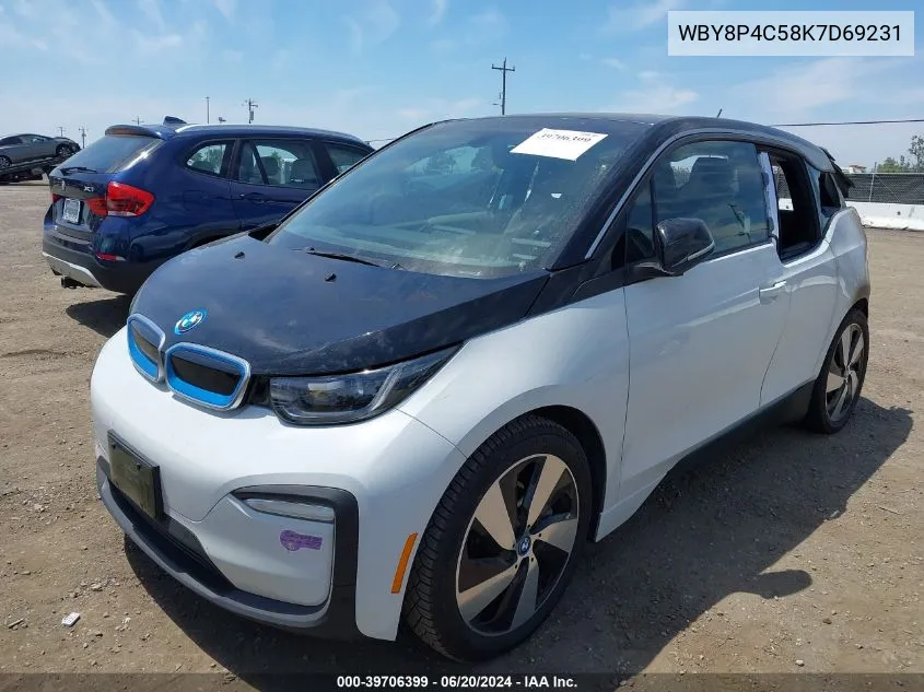 WBY8P4C58K7D69231 2019 BMW I3 120Ah W/Range Extender