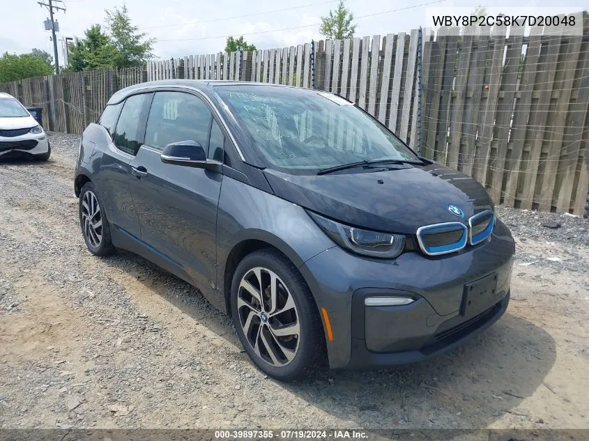 2019 BMW I3 120Ah VIN: WBY8P2C58K7D20048 Lot: 39897355